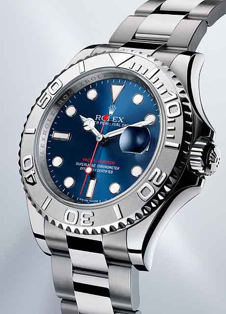 rolex yachtmaster blue dial price