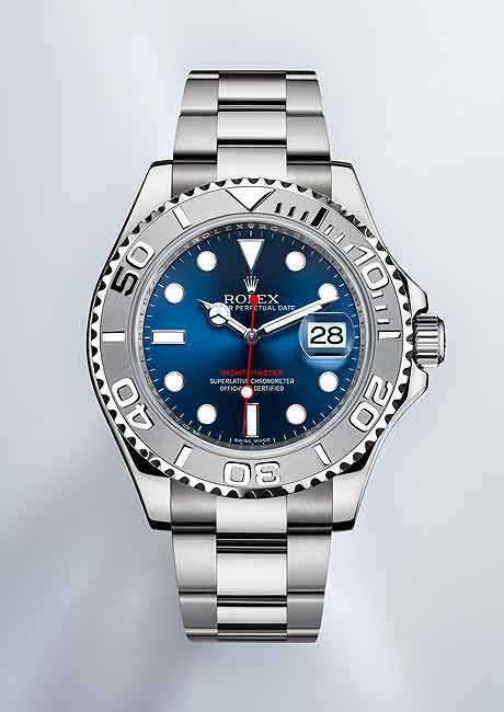 rolex yacht master blue dial price