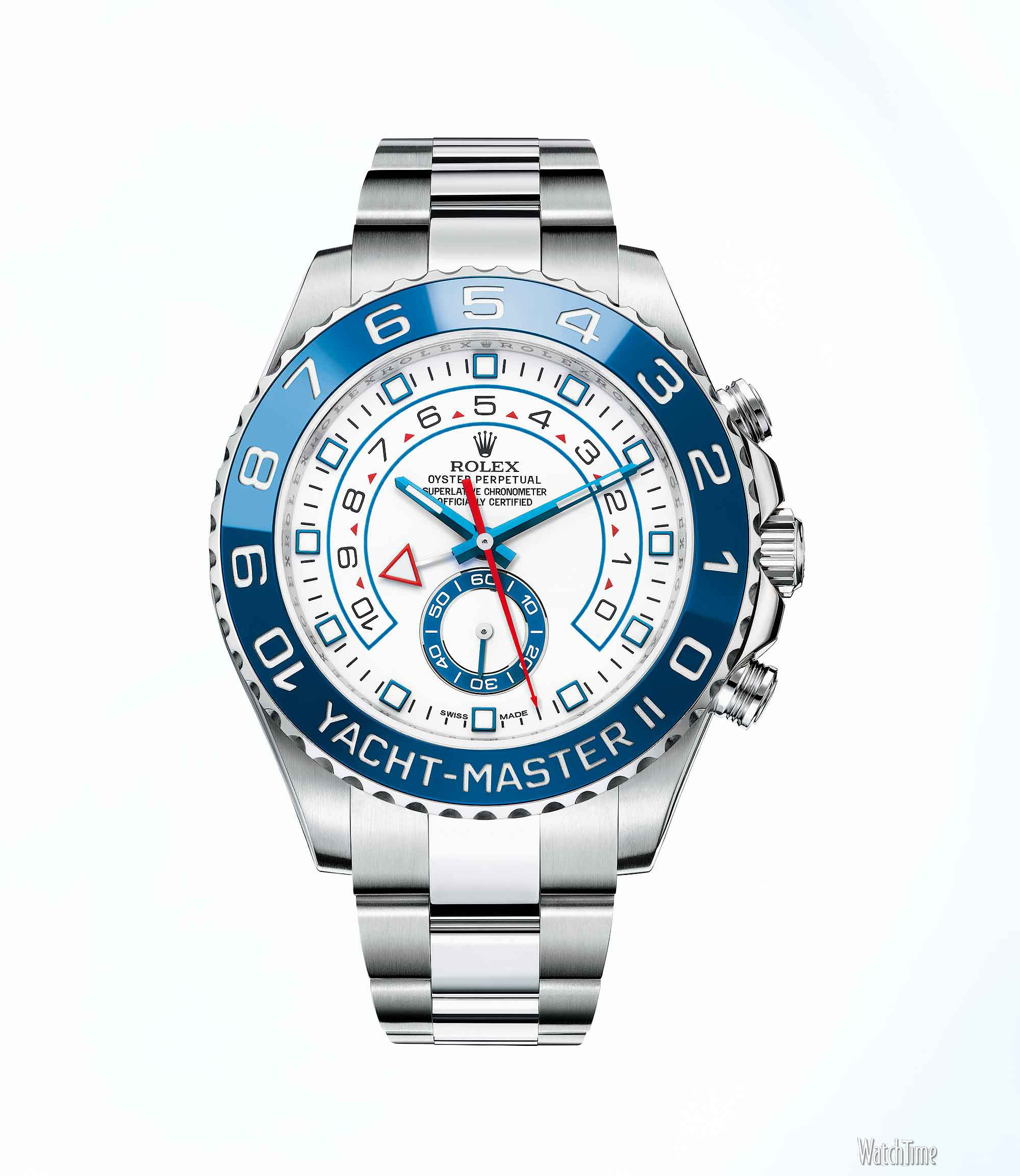 CloseUp Rolex YachtMaster II in Stainless Steel (with Video