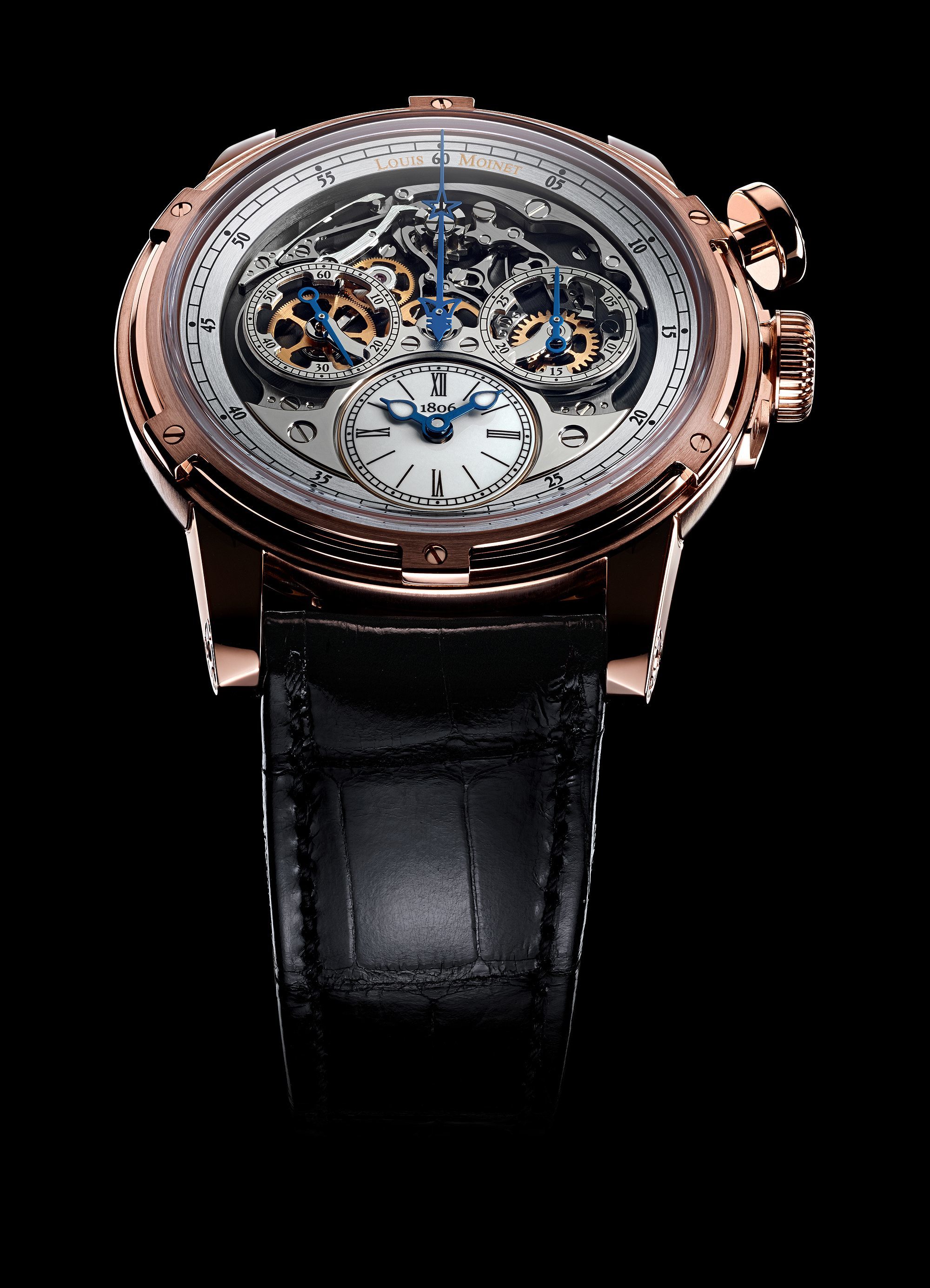 Memoris - Limited Edition by Louis Moinet - 18K Rose Gold