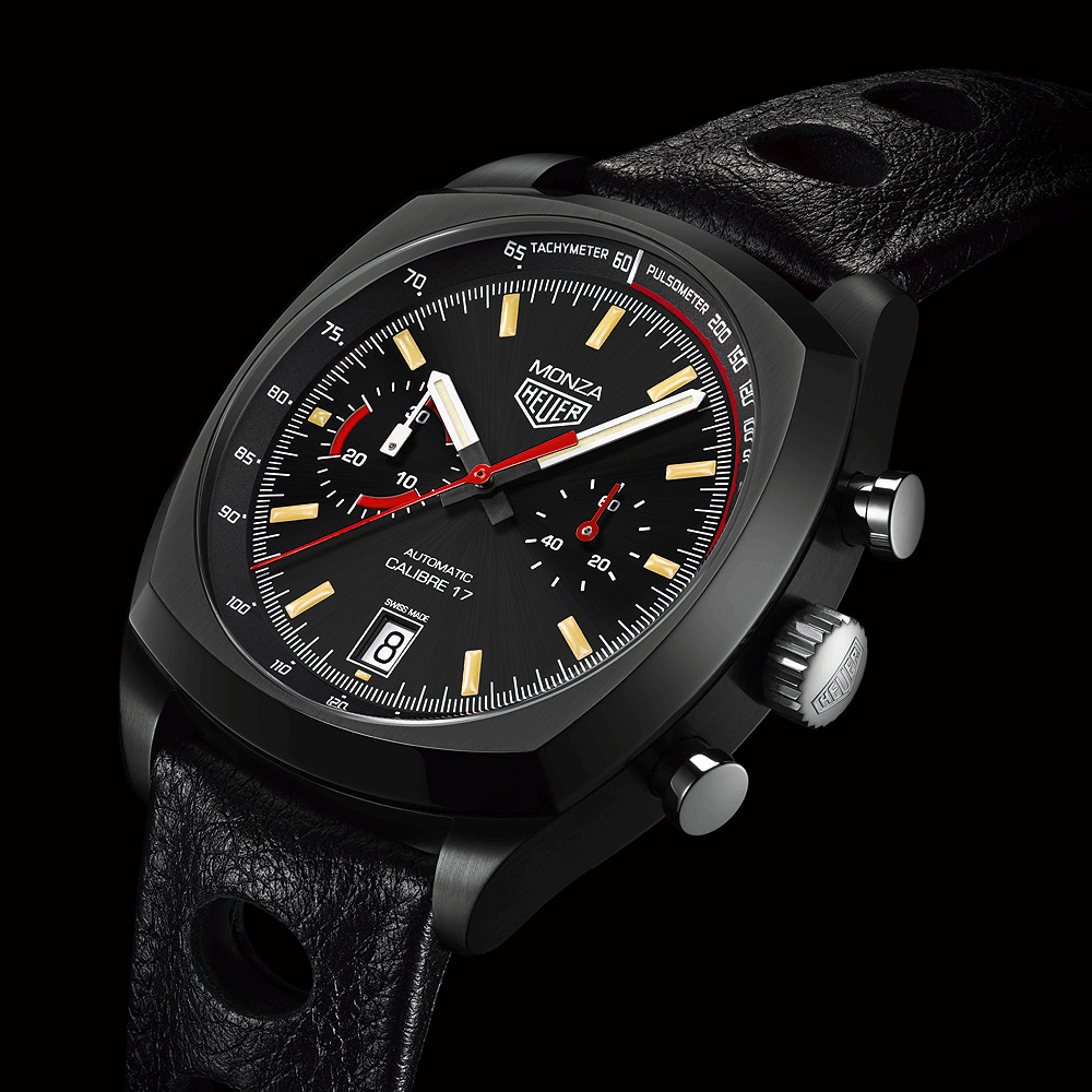 Tag Heuer Monza Heitage Calibre 17 Titanium PVD Limited Watch CR2080 Unworn  | SwissWatchExpo
