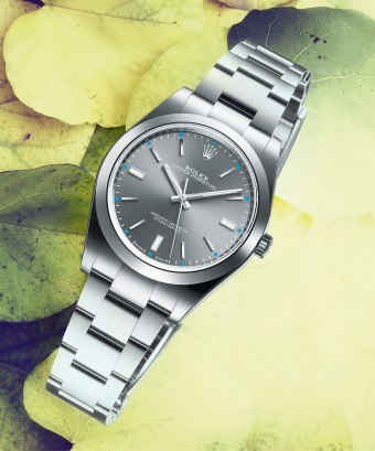 how much does a rolex oyster perpetual weigh