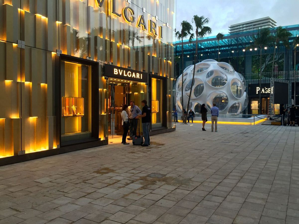Palm Court  Shopping in Design District, Miami