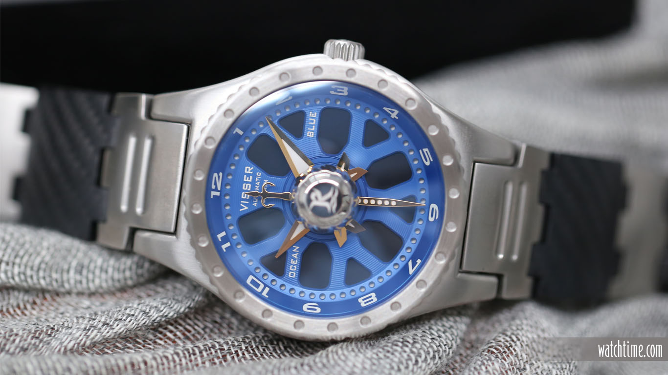 Keeping it Reel: Hands-On with the Fishing-Inspired Visser Ocean Blue  Automatic