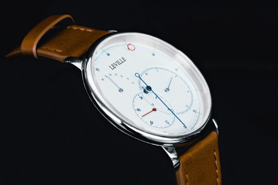 LEVILLE Launches $99 Modern Minimalist Design Regulator Watches on ...