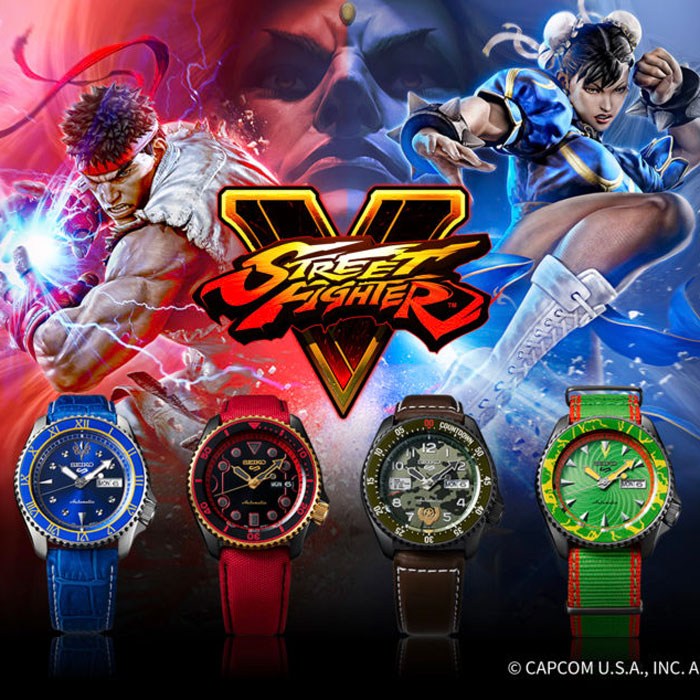 Fighting for Time: The Seiko 5 Sports Street Fighter Limited Edition |  WatchTime - USA's  Watch Magazine