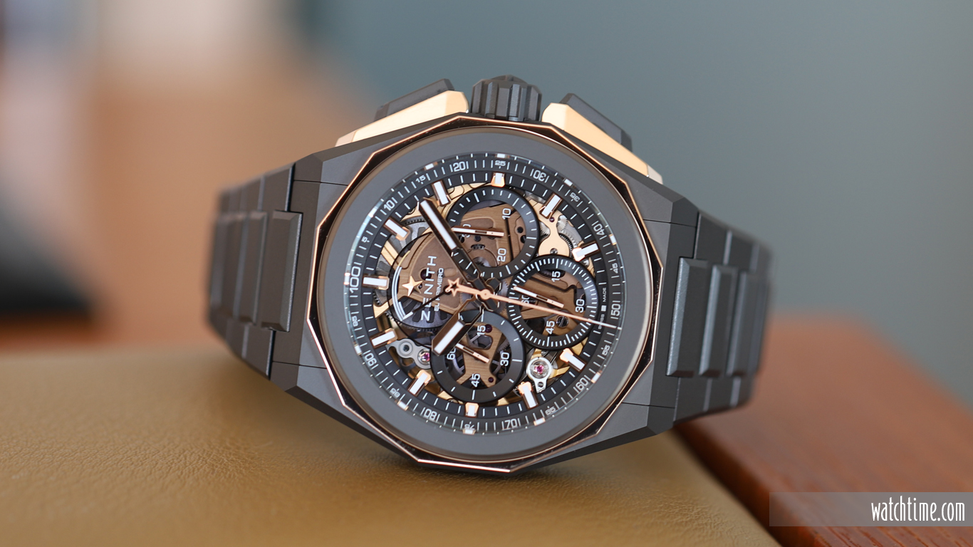 Zenith Defy Extreme Titanium and Rose Gold