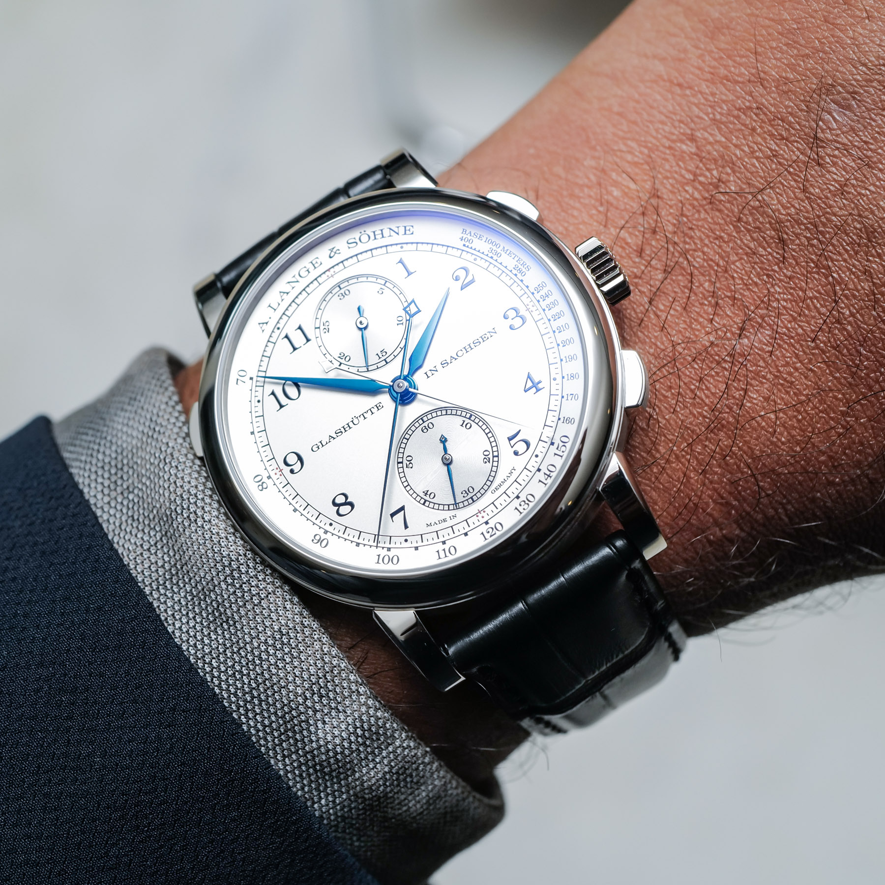 A. Lange & Söhne Debuts the 1815 Rattrapante in Platinum (with Hands-On ...