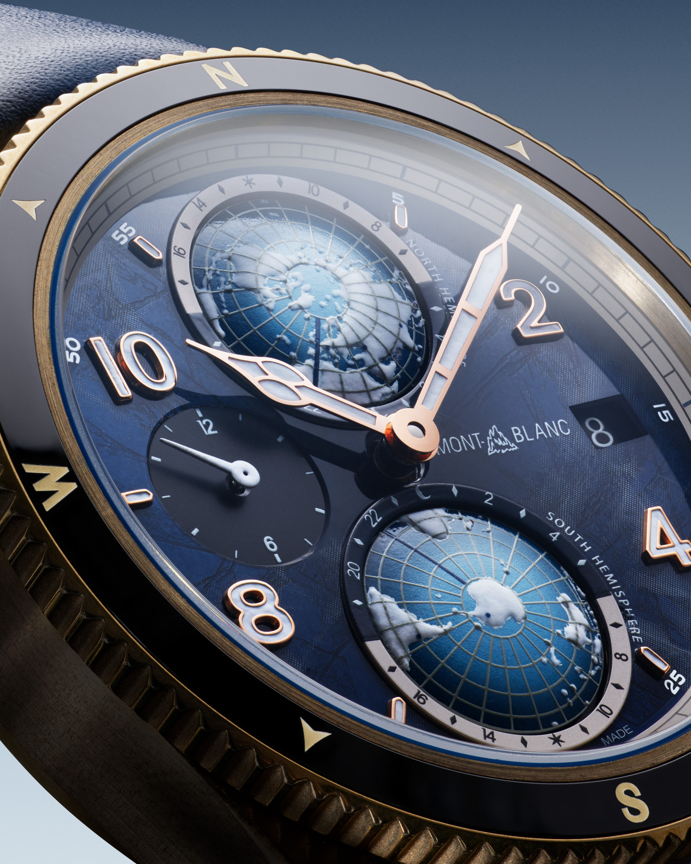 Showing at WatchTime New York 2022: Montblanc Geosphere 0 Oxygen