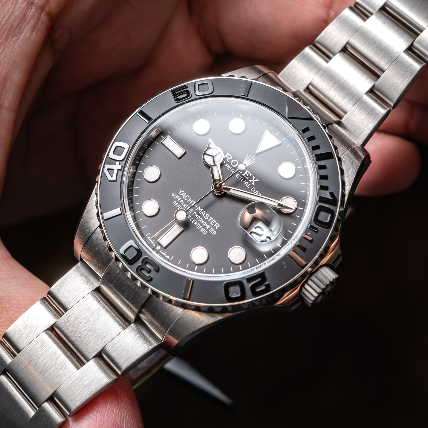 Rolex] Yachtmaster 42 titanium exclusive shoot from Watches and Wonders in  Geneva : r/Watches