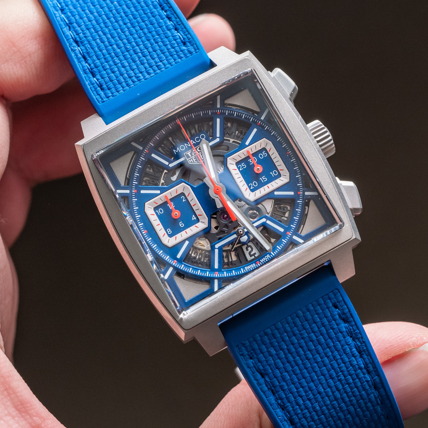 Introducing The New TAG Heuer Monaco Chronograph Racing Blue