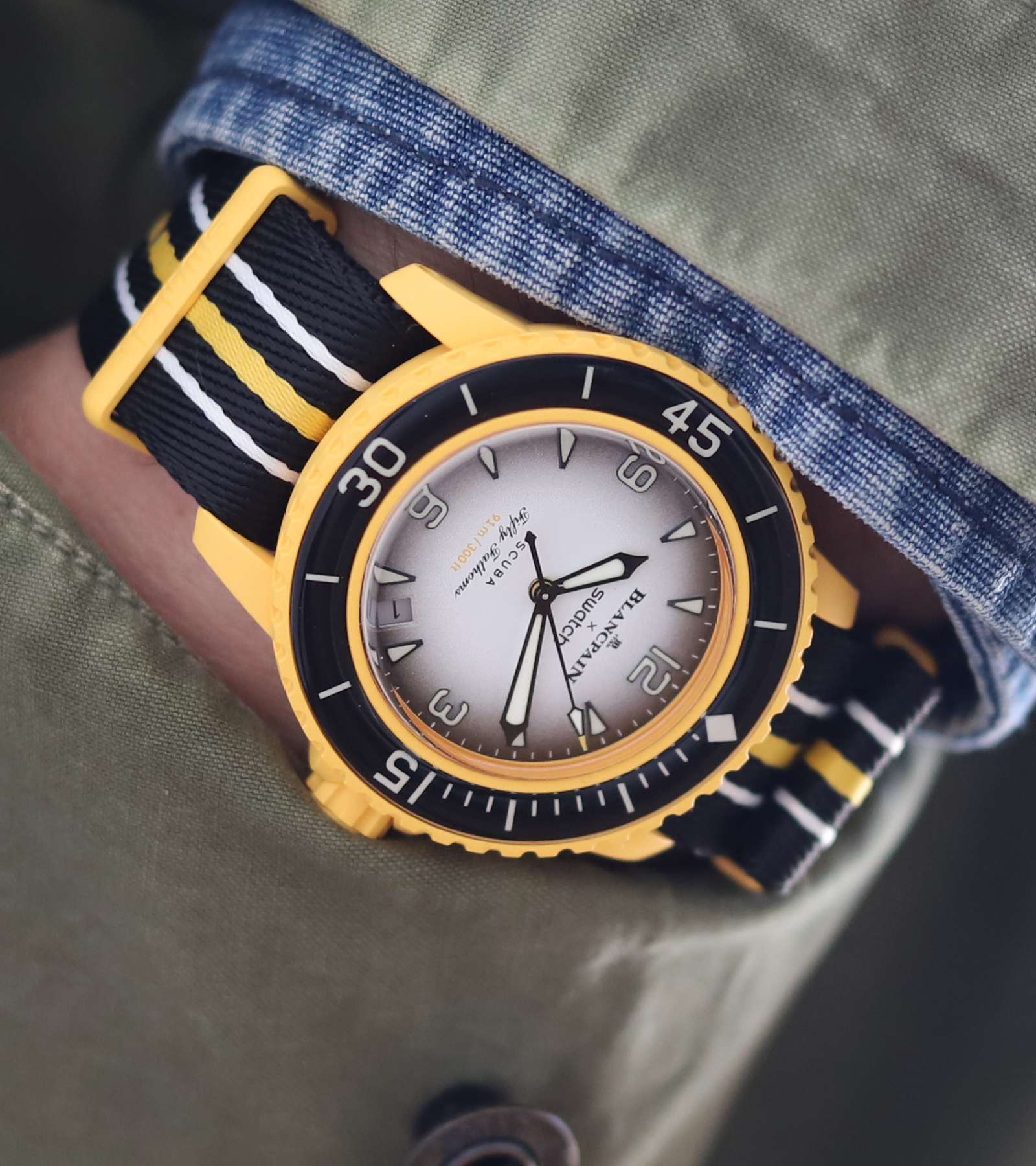 Blancpain x SwatchBioceramic時計 - 腕時計(アナログ)