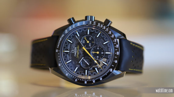 Omega Announces New Speedmaster Dark Side of the Moon Apollo 8 (With ...
