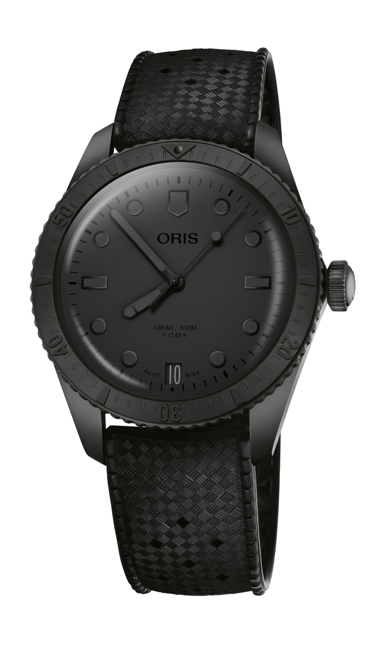 Celebrating the 120th Anniversary, Oris Launches Black-on-Black Diver Sixty-Five as Hölstein Edition 2024