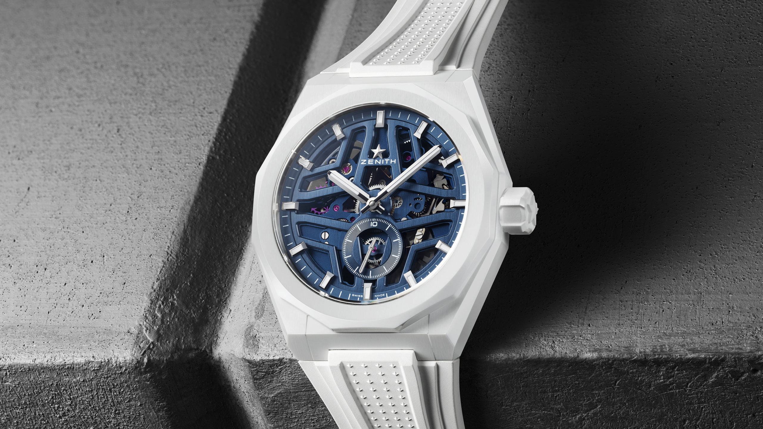 Airy and Light: Zenith Gets Ready for Summer with Defy Skyline White Ceramic Skeleton